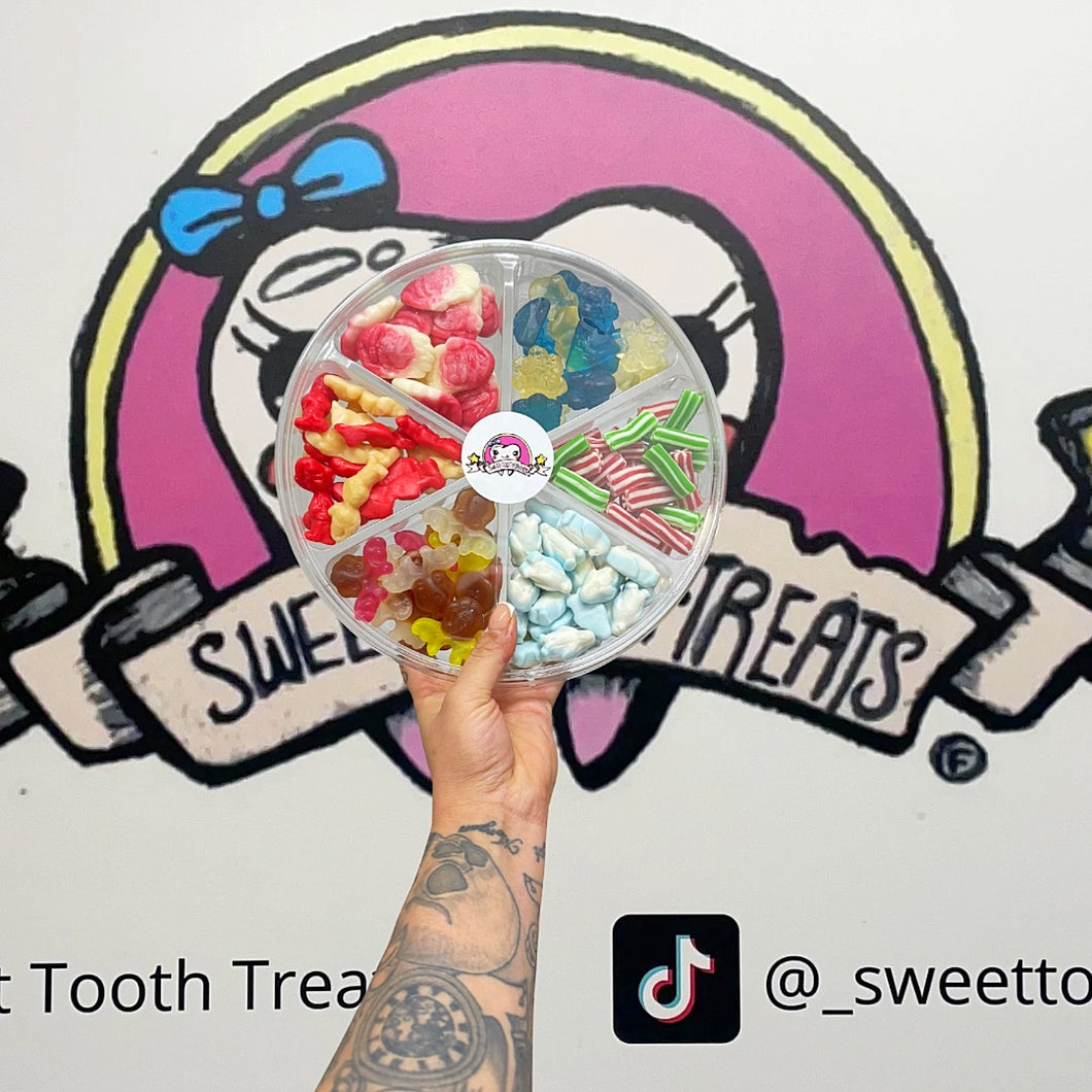 Christmas 6 Section Platter