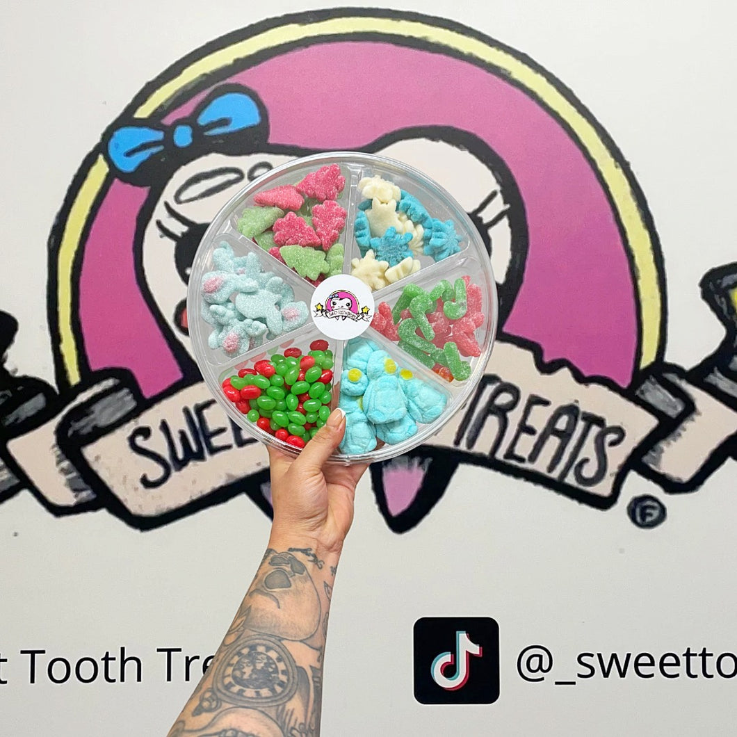 Christmas 6 Section Platter