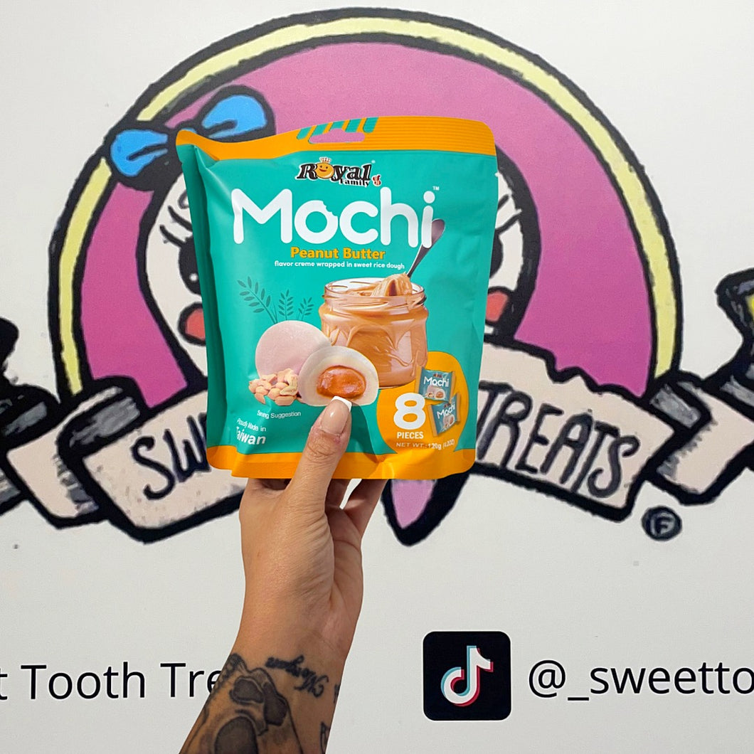 Royal Family Peanut Butter Mochi 120g - Taiwan
