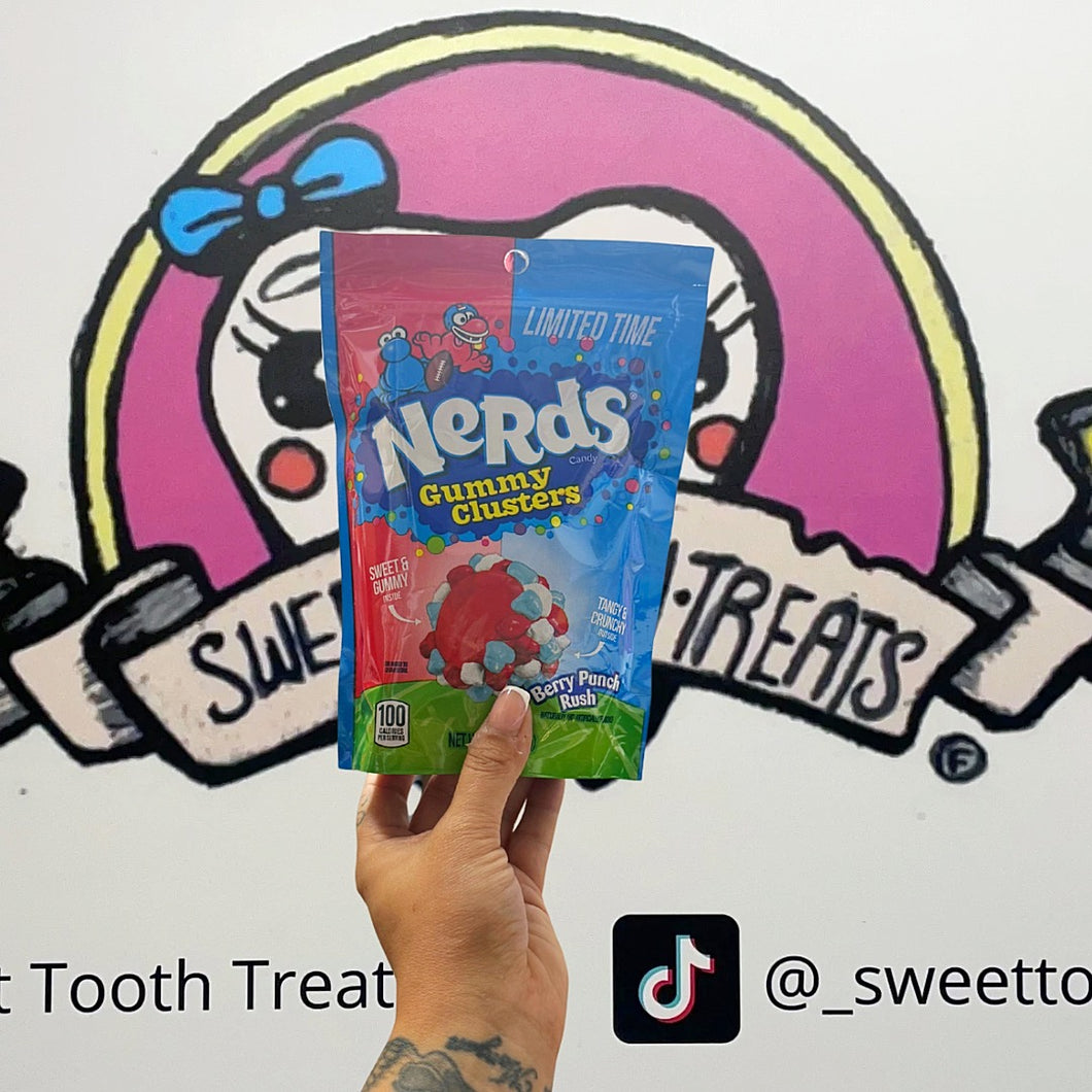 Nerds Gummy Clusters Berry Punch Rush(226g) - USA