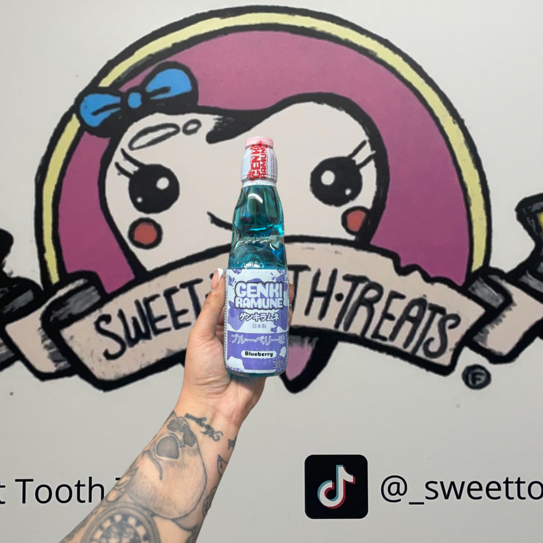 Genki Ramune Blueberry - Japan